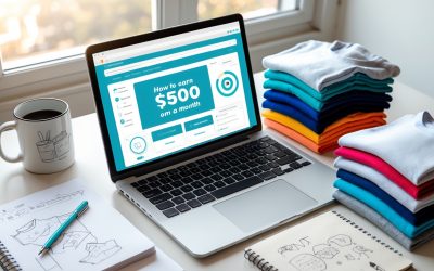 How to Earn $500 a Month With Print on Demand