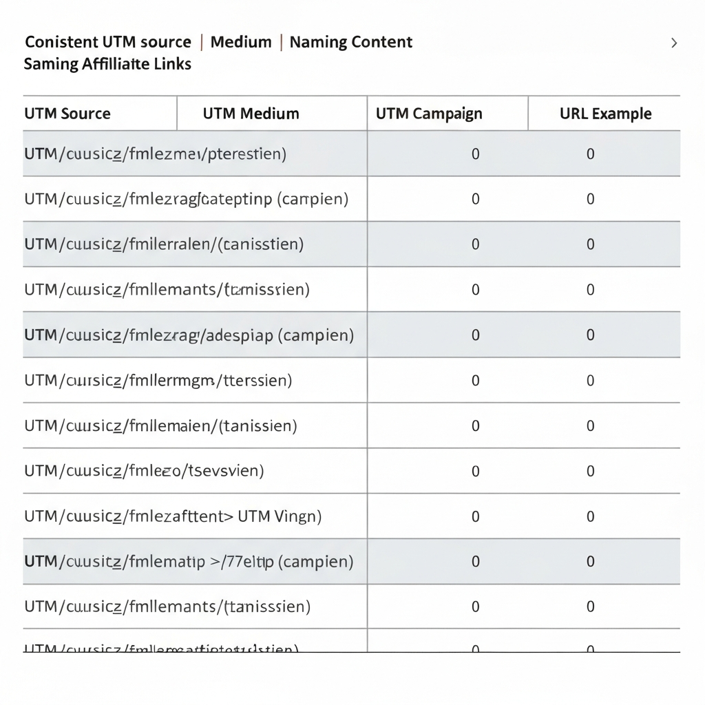 affiliate tracking checklist for beginners