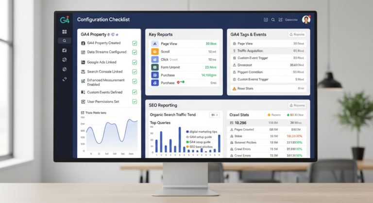 GA4 + Search Console configuration checklist