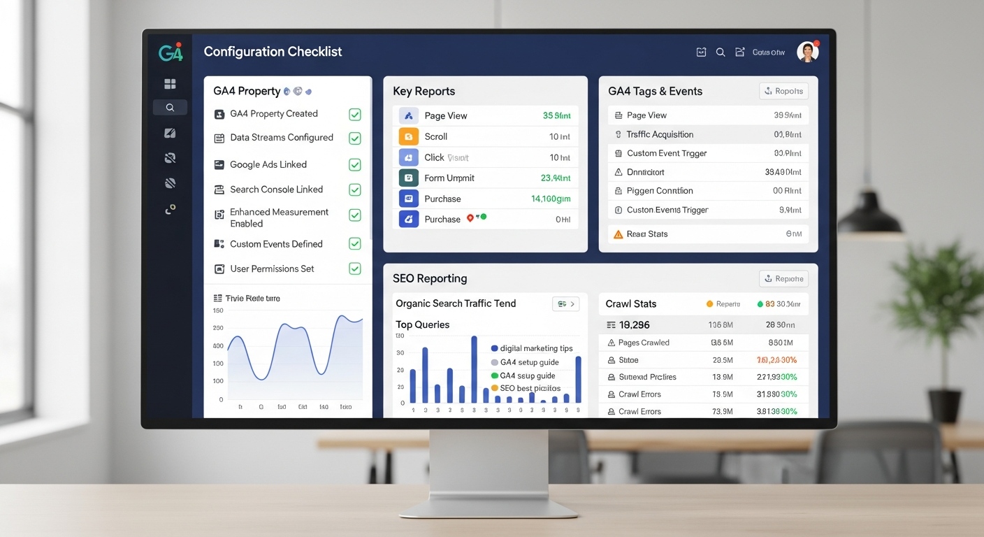 GA4 + Search Console configuration checklist