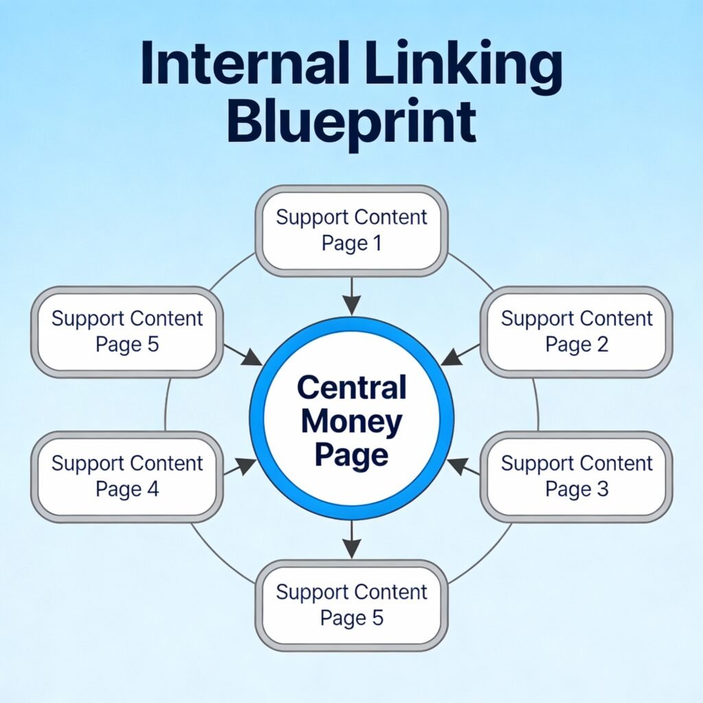 content roadmap that prioritizes money pages