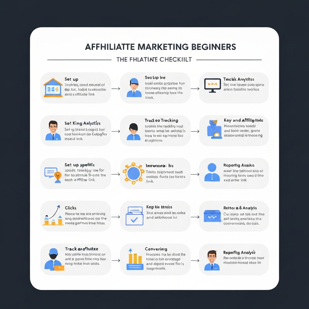 affiliate tracking checklist for beginners