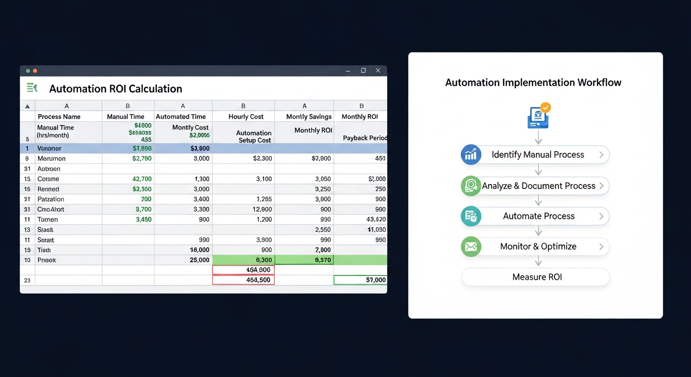 how to calculate automation ROI