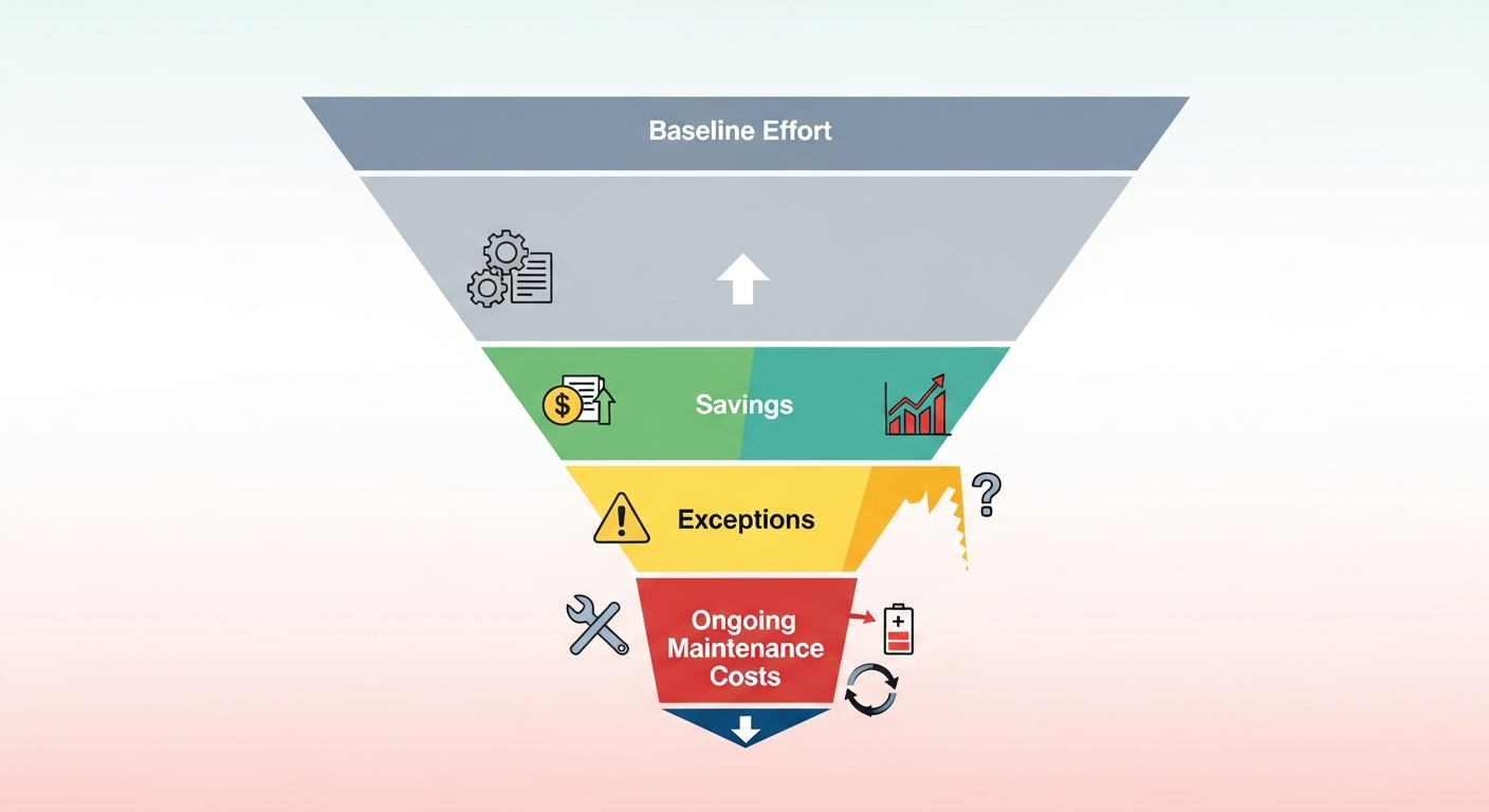 how to calculate automation ROI
