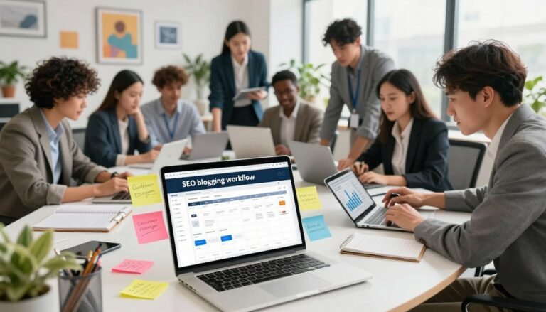 blogging workflow for SEO
