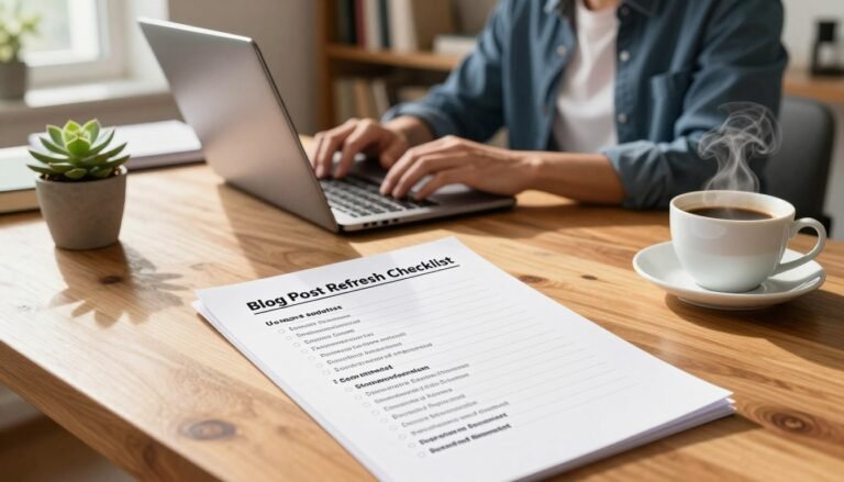 blogging workflow for updating old posts