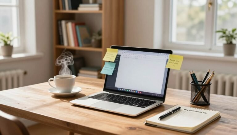 how to write a blog post step by step