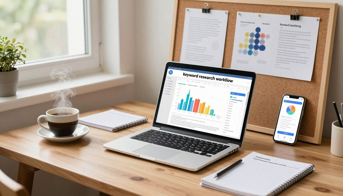 keyword research workflow for bloggers