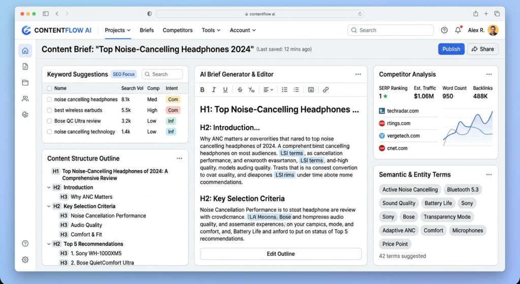 ai content brief generators