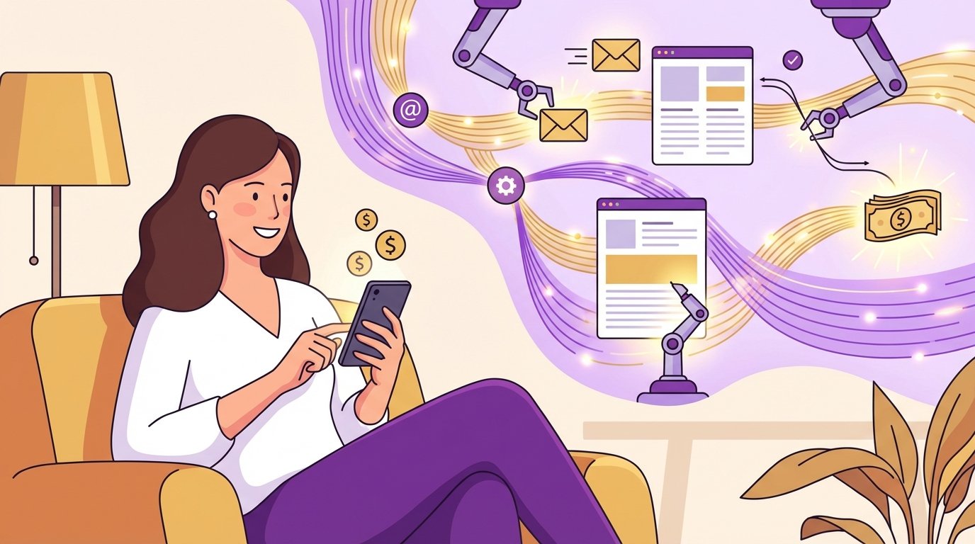 AI passive income and automation workflows