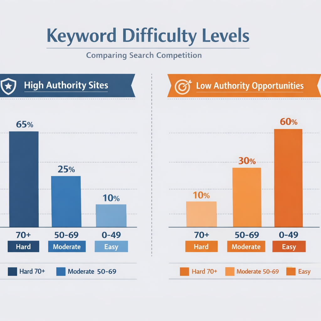 keyword research for low-authority sites