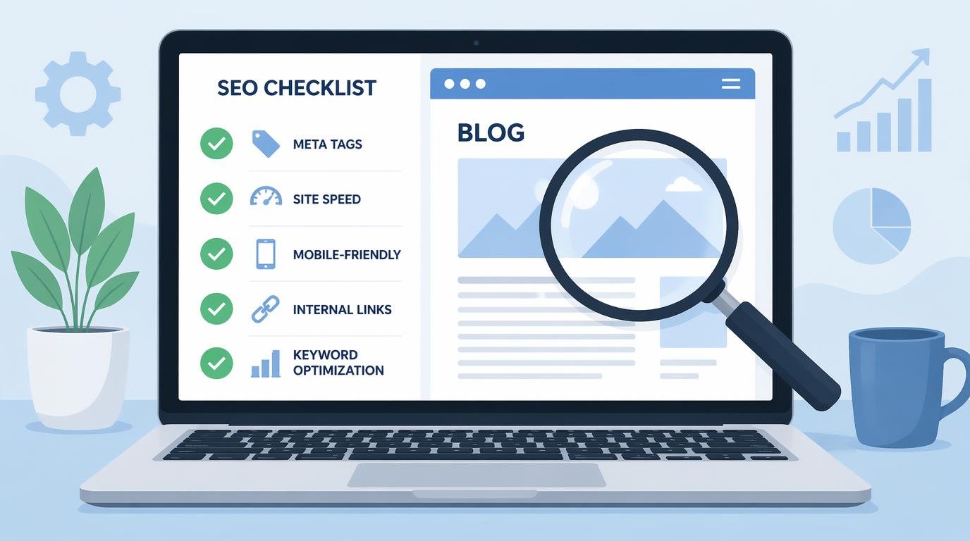 seo audit checklist for new blogs