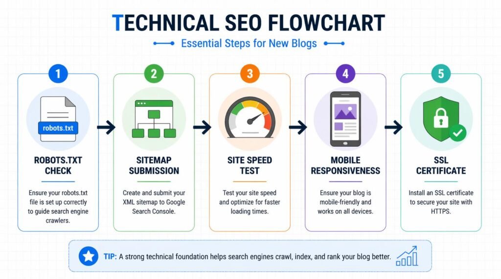seo audit checklist for new blogs