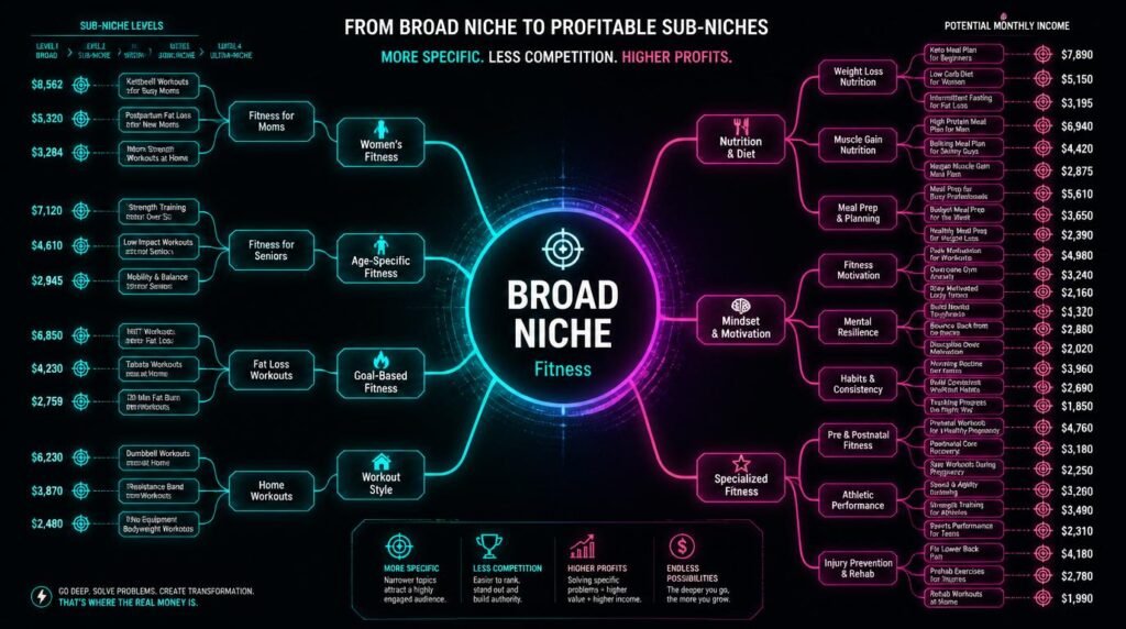 affiliate niche selection