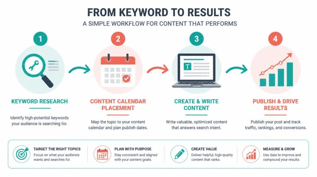 content calendar planning