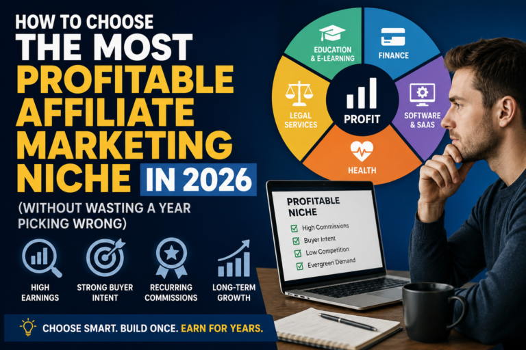 How to Choose the Most Profitable Affiliate Marketing Niche