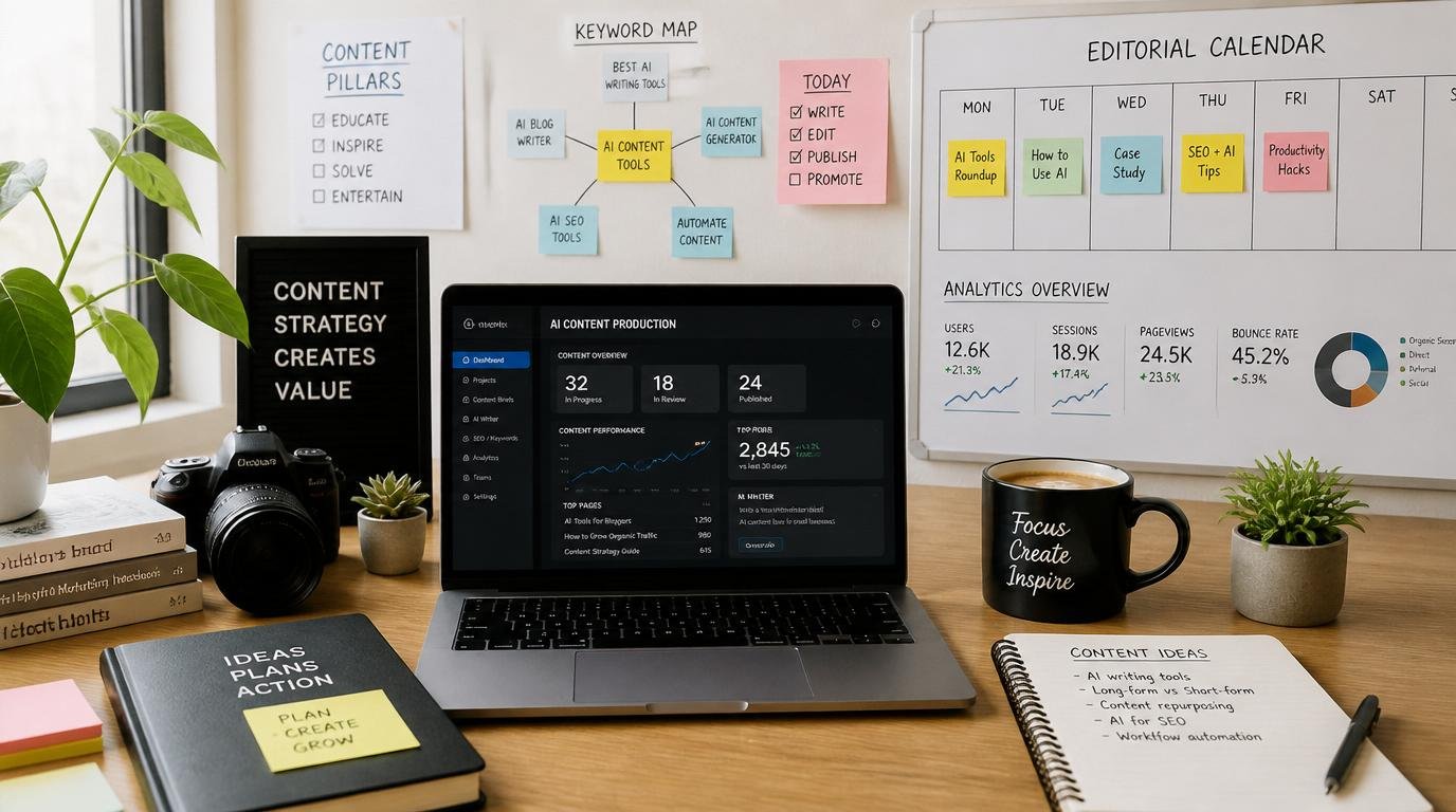 AI Content Workflow for Bloggers