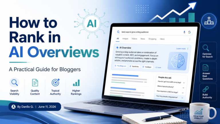 how to rank in AI overviews
